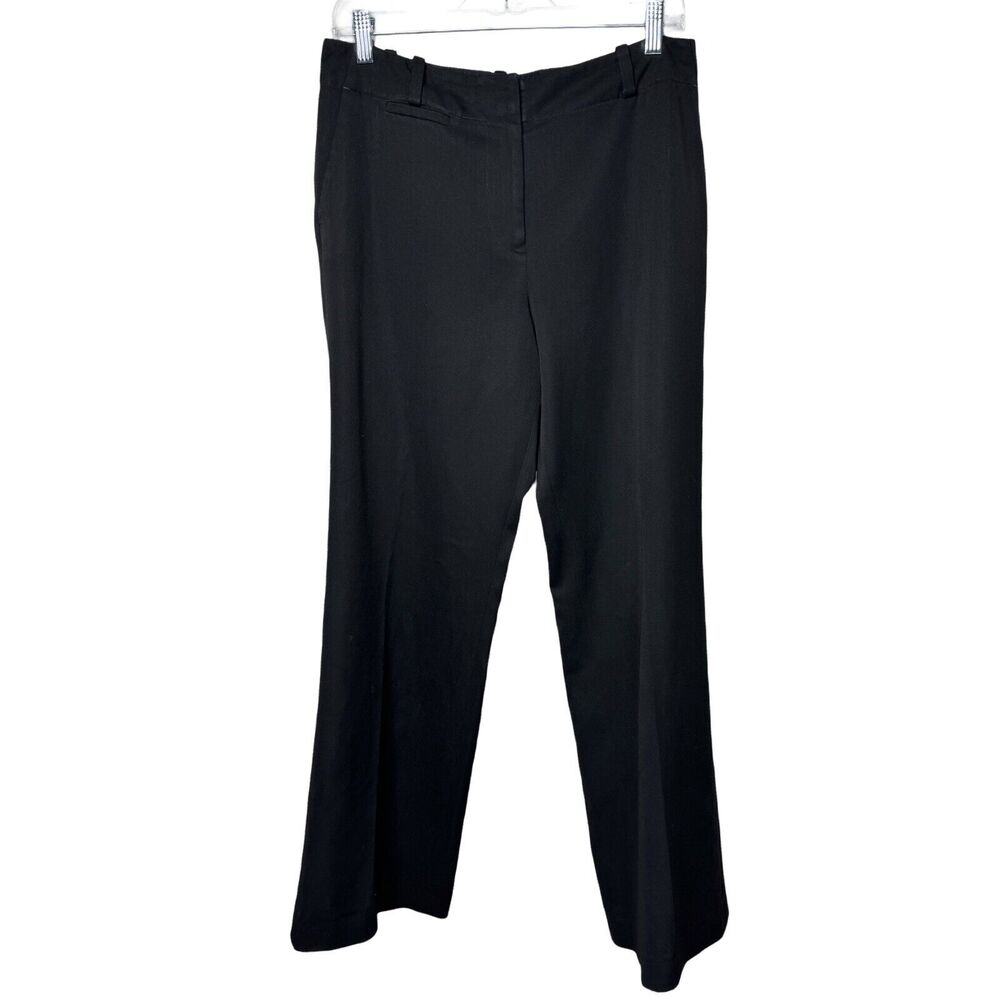 Ann Taylor Pants Women 8 Black Dress Pants Classic Preppy Workwear Career Office